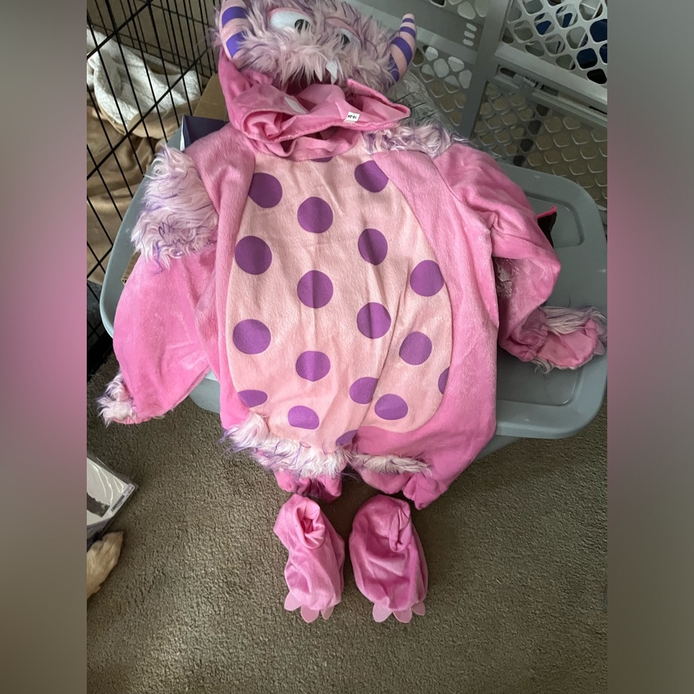 Toddler Monster Costume, size 18-24mo